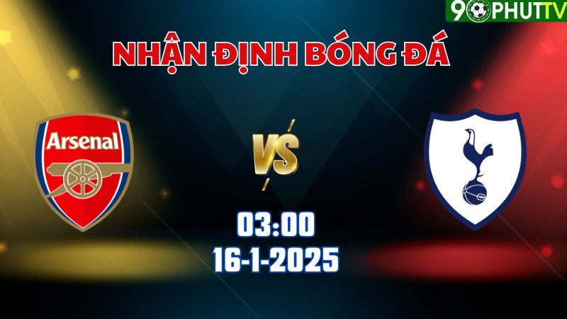 Arsenal với Tottenham