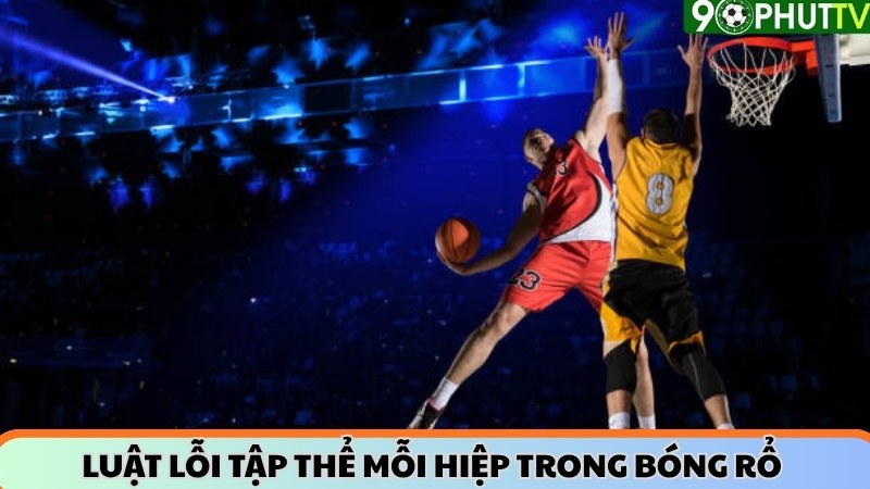 Luật lỗi tập thể mỗi hiệp trong bóng rổ